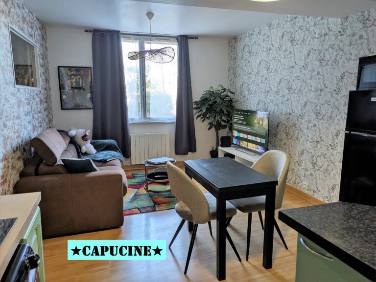 CAPUCiNE-Appartement rétro-chic & idéalement situé